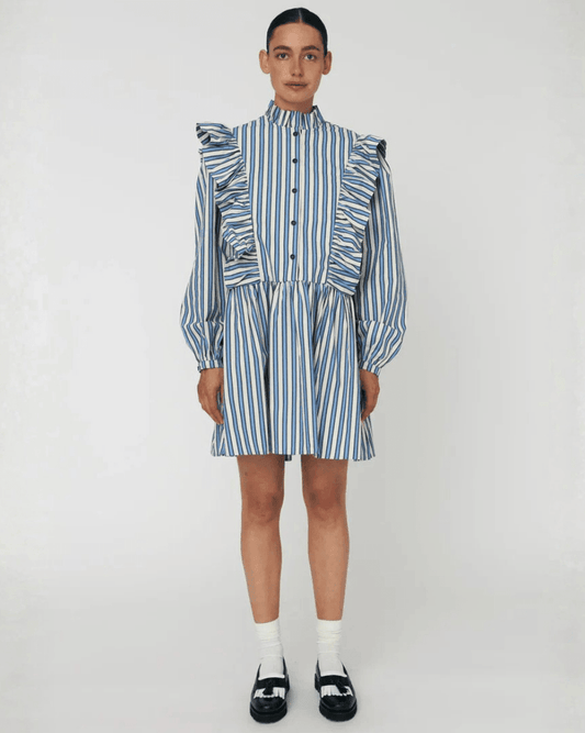 Stella Nova - Yarn Dyed Striped Dress - STELLA NOVA - Luxe Leopard