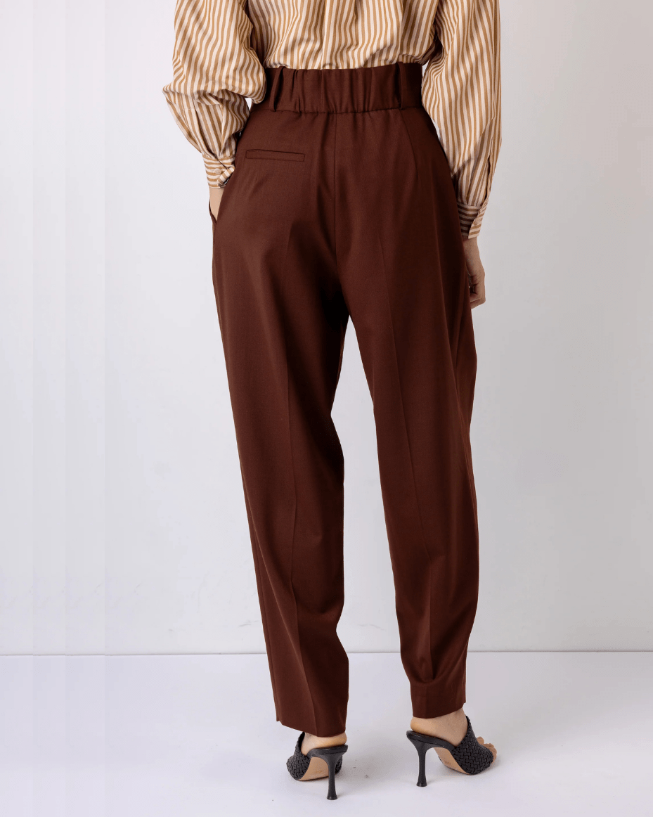 Vivere Tessa Tapered Trouser - VIVERE - Luxe Leopard