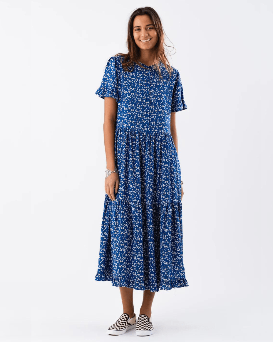 Lollys Laundry Suzie Maxi Dress - Luxe Leopard