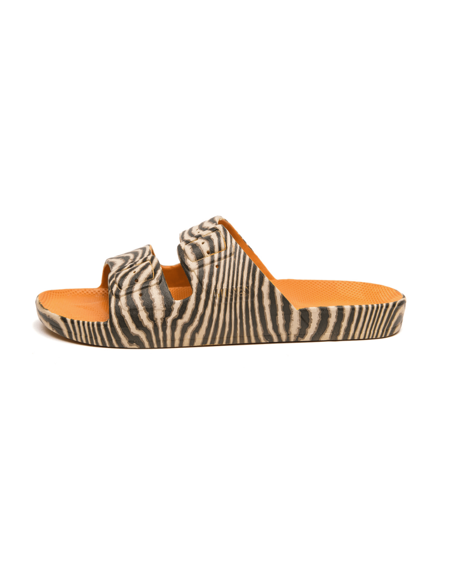 Freedom Moses Zazu Sol Sliders - Luxe Leopard