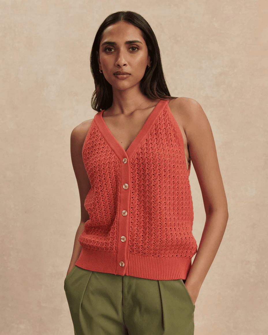 Varley Alessia Knit Tank - VARLEY - Luxe Leopard