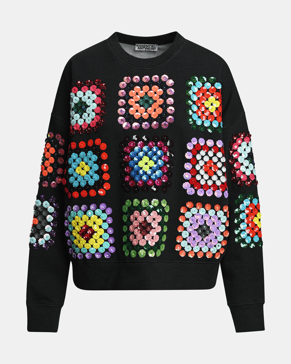Essentiel Antwerp Karnaval Embroidery Sweatshirt