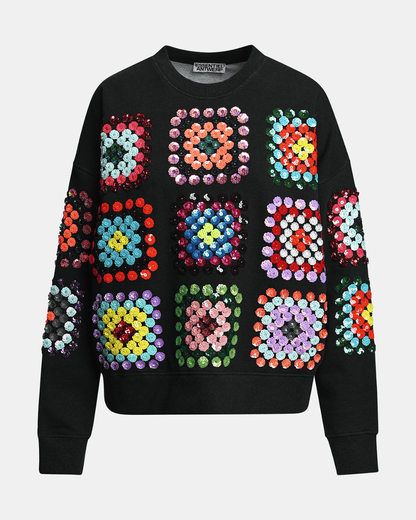 Essentiel Antwerp Karnaval Embroidery Sweatshirt