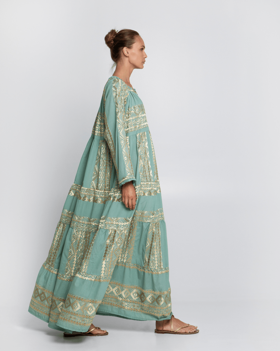 Greek Archaic Kori Long Dress