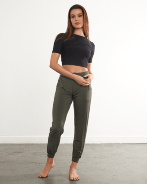 Commando Butter Cropped Tee - COMMANDO - Luxe Leopard