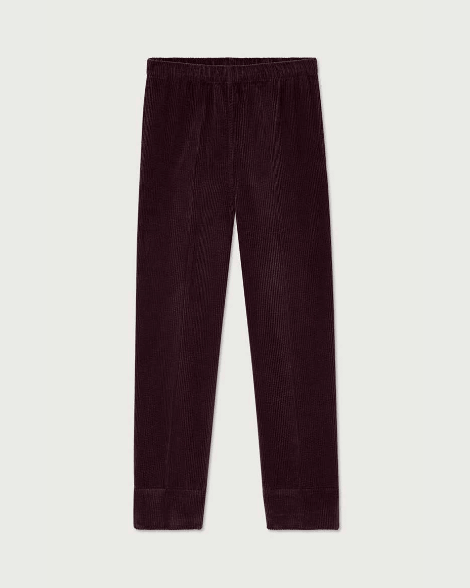 American Vintage Padow Trousers Auburn Vintage - AMERICAN VINTAGE - Luxe Leopard