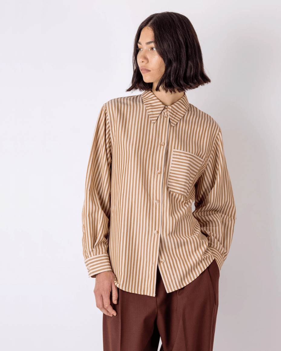 Vivere Ember Shirt - VIVERE - Luxe Leopard