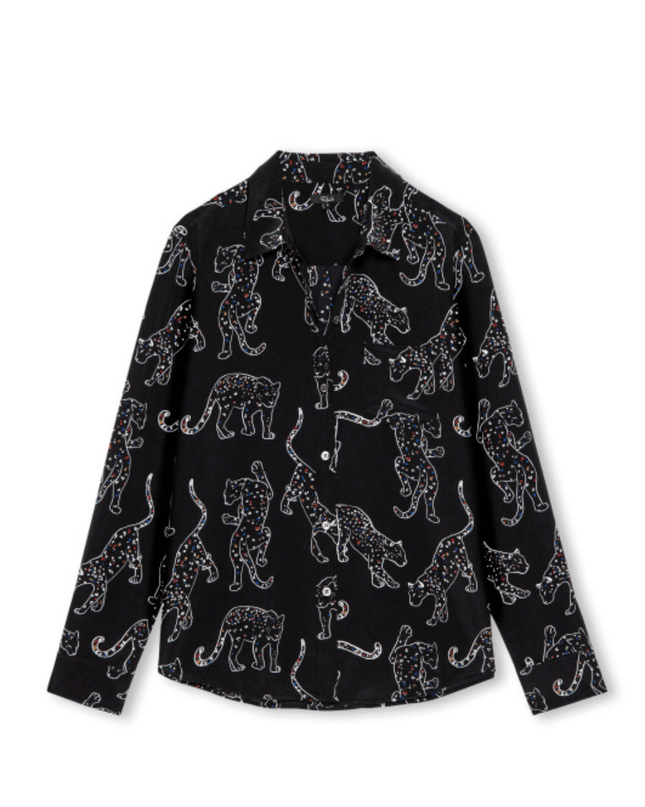 Rails Kate Shirt - RAILS - Luxe Leopard