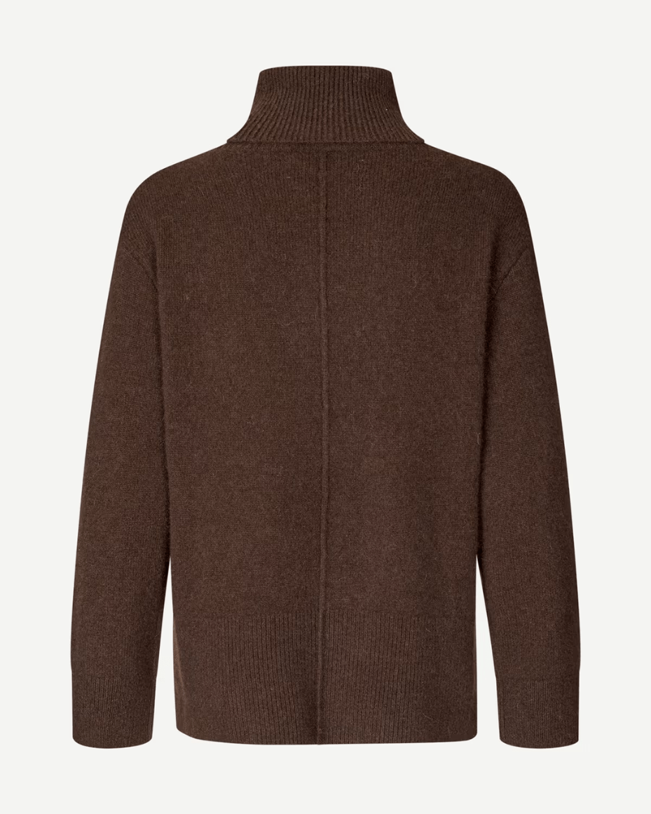 Samsoe Samsoe Samartina Turtleneck 15722 - SAMSOE SAMSOE - Luxe Leopard