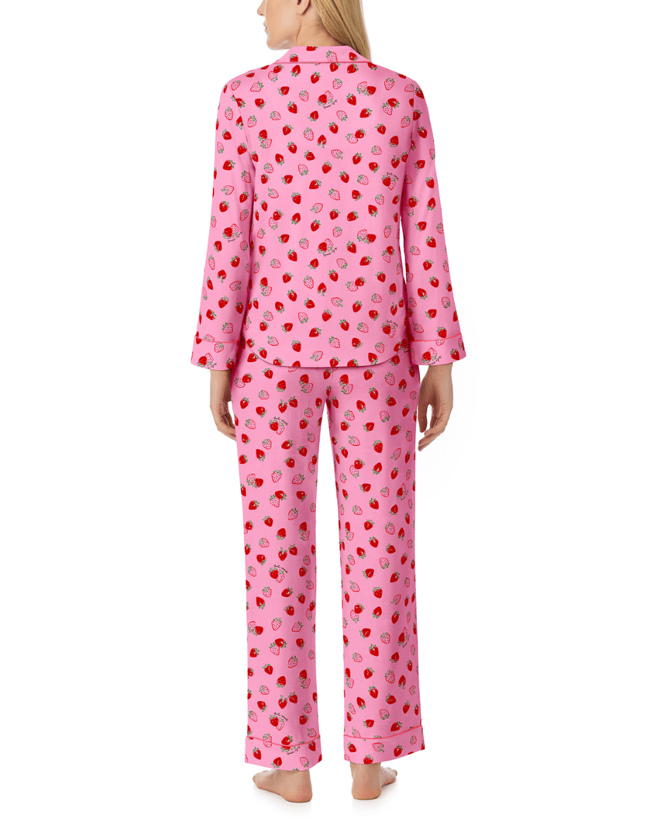 Kate Spade Long Sleep PJ Set - KATE SPADE - Luxe Leopard