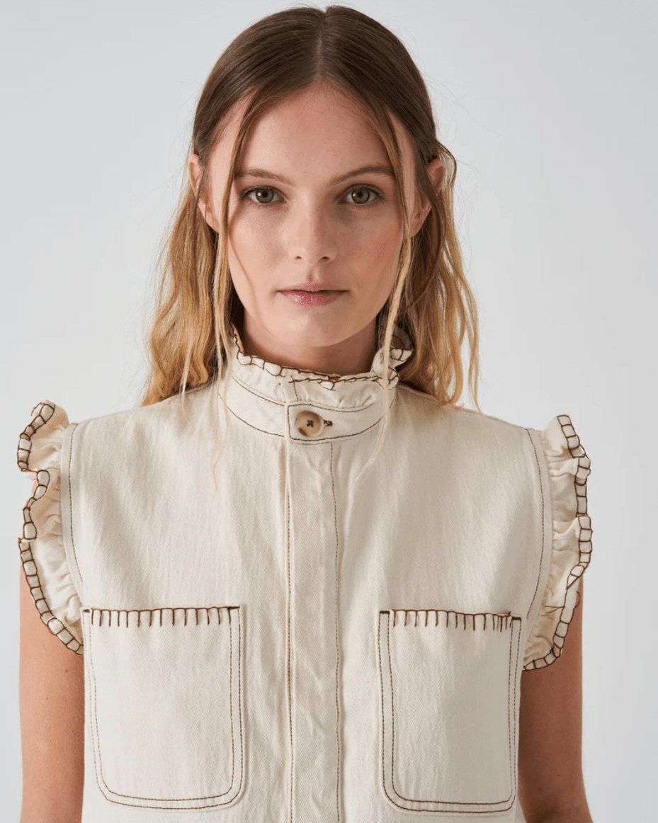 Seventy + Mochi Pablo Waistcoast - SEVENTY + MOCHI - Luxe Leopard