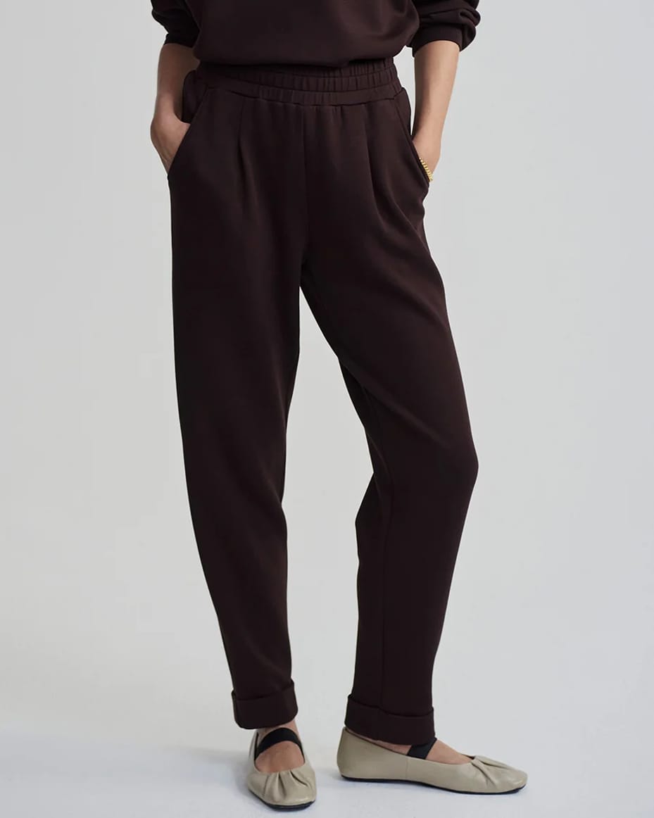 Varley The Rolled Cuff Pant 28.5 Coffee Bean - VARLEY - Luxe Leopard