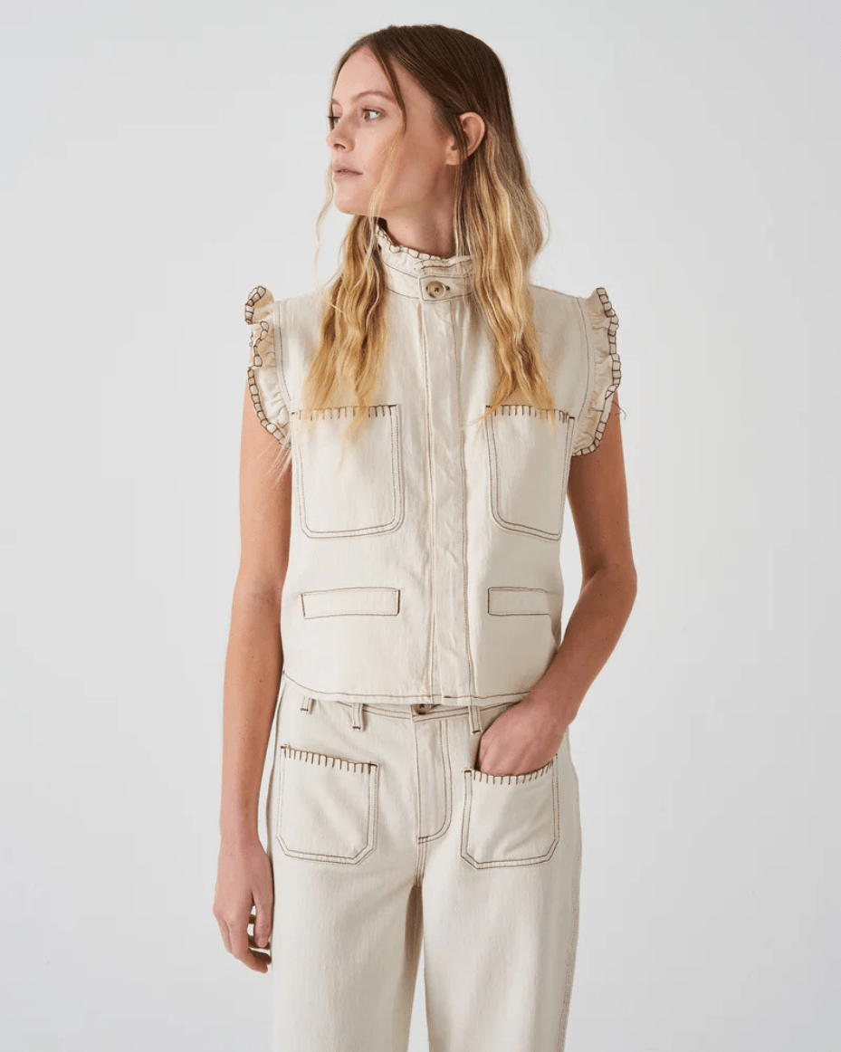 Seventy + Mochi Pablo Waistcoast - SEVENTY + MOCHI - Luxe Leopard