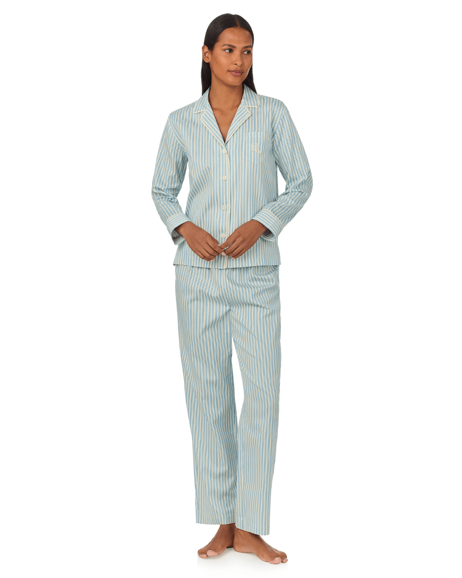 Ralph Lauren Notch Collar Pj Set