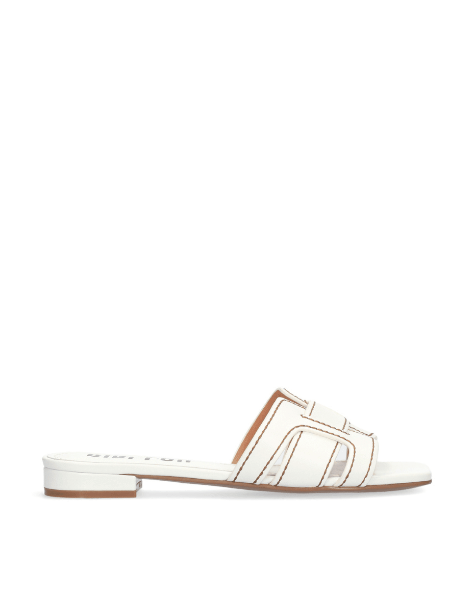 Bibi Lou Holly Flat Sandal Kid Leather - BIBI LOU - Luxe Leopard
