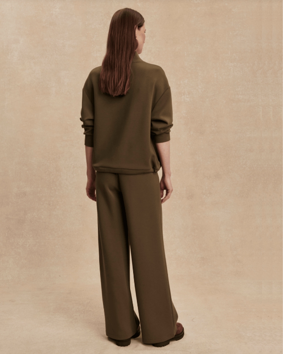 Varley The Extra Wide Leg Pant 29.5 - VARLEY - Luxe Leopard