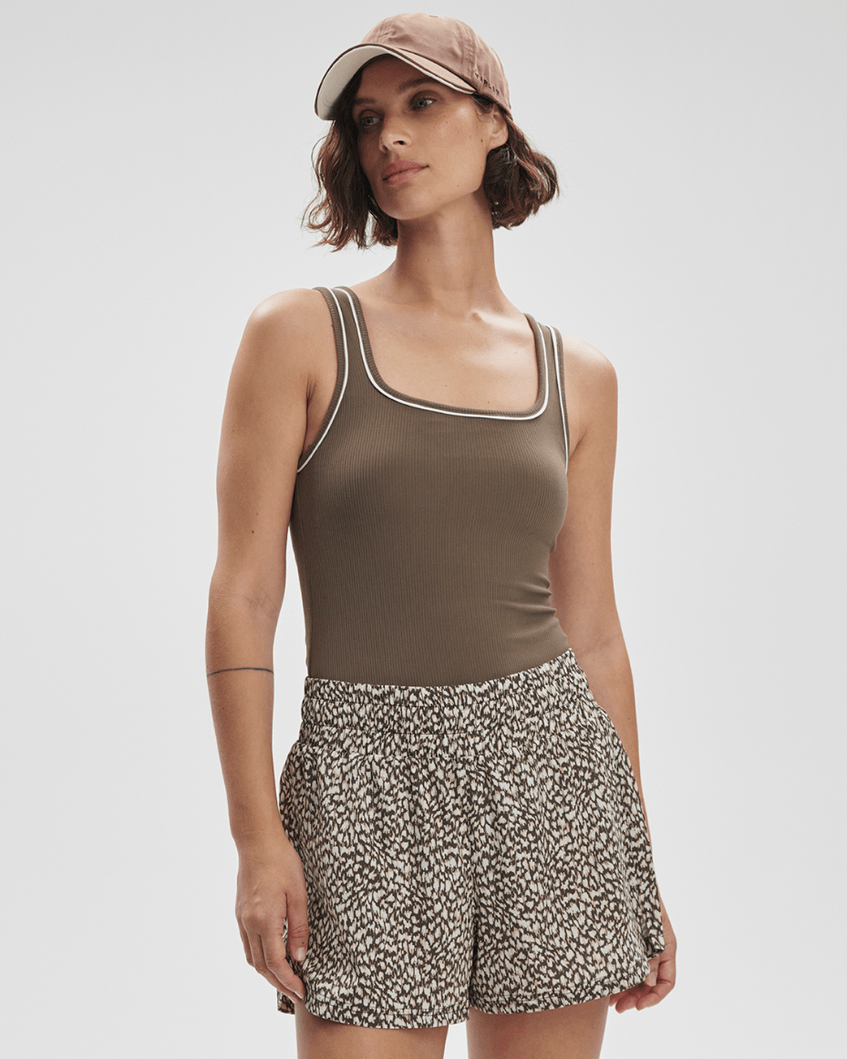 Varley Barney Piped Tank - VARLEY - Luxe Leopard