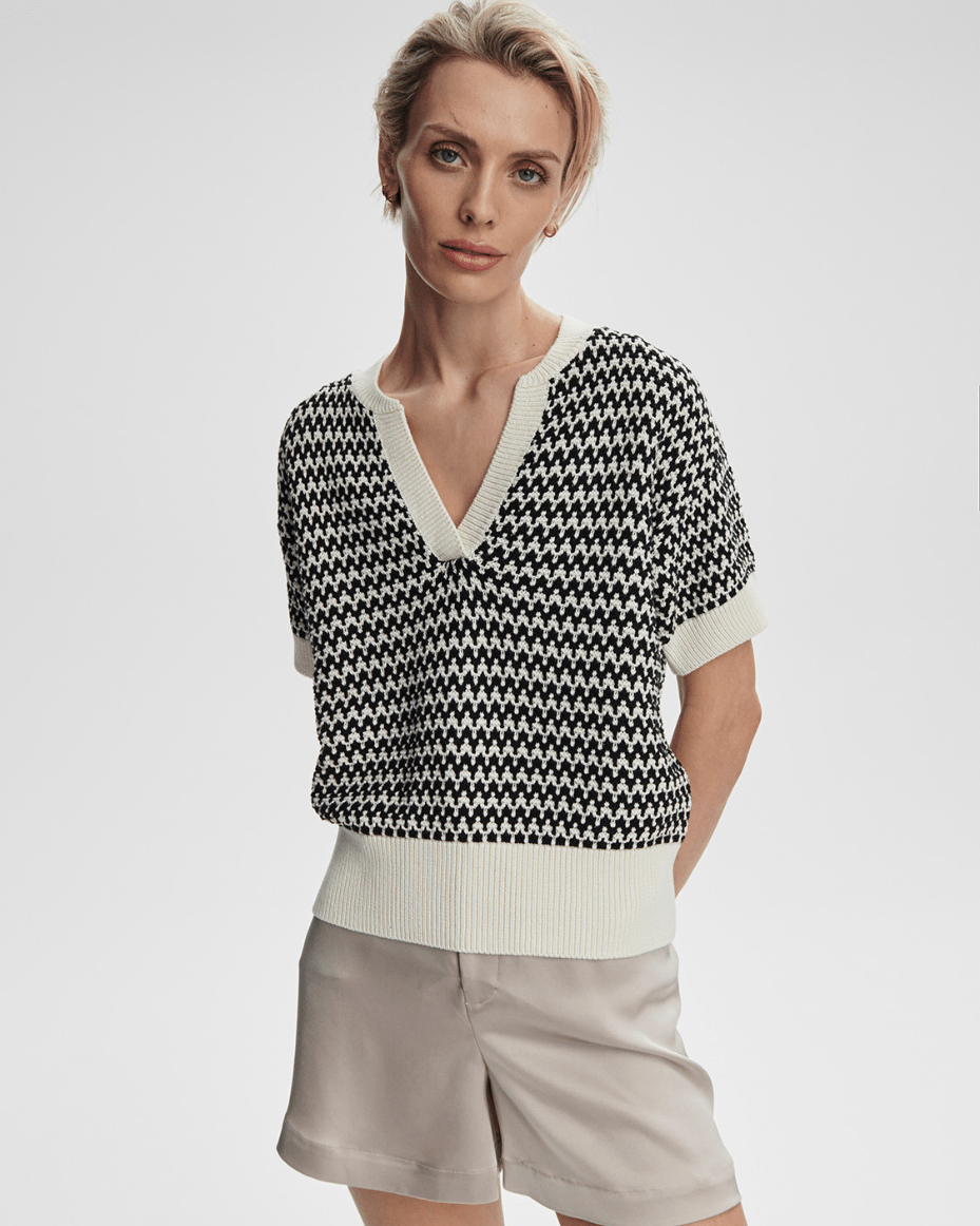 Varley Dora Knit Top - VARLEY - Luxe Leopard