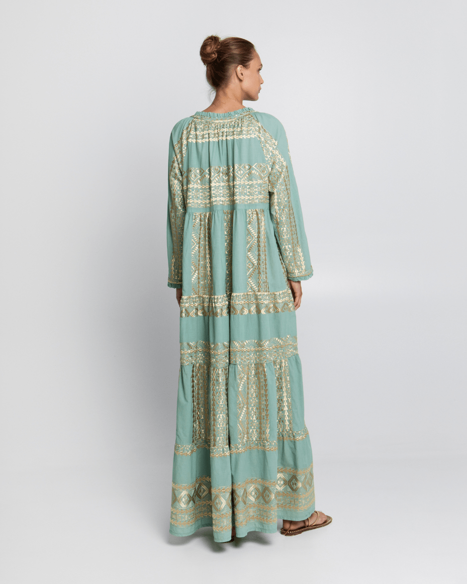 Greek Archaic Kori Long Dress