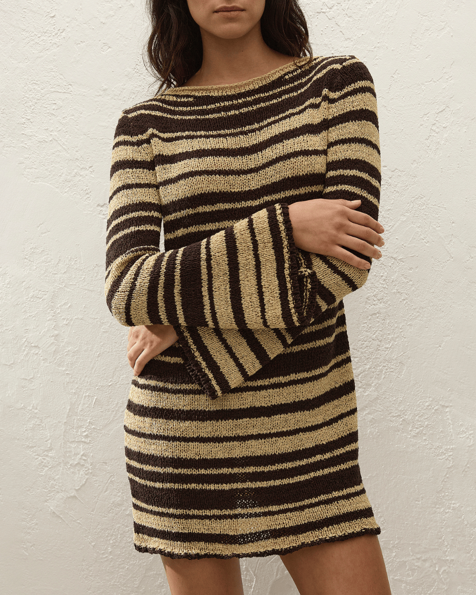 Faithfull The Brand Micah Mini Dress - FAITHFULL THE BRAND - Luxe Leopard