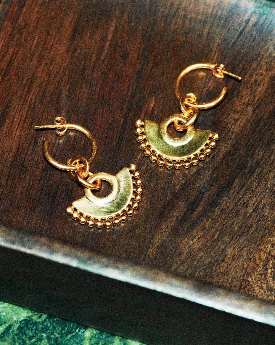 Missoma Zenyu Gold Chandelier Hoop Earrings - MISSOMA - Luxe Leopard