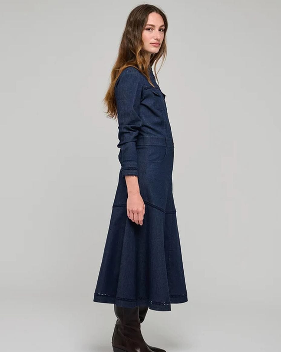 Dea Kudibal Augusta Denim Dress - DEA KUDIBAL - Luxe Leopard
