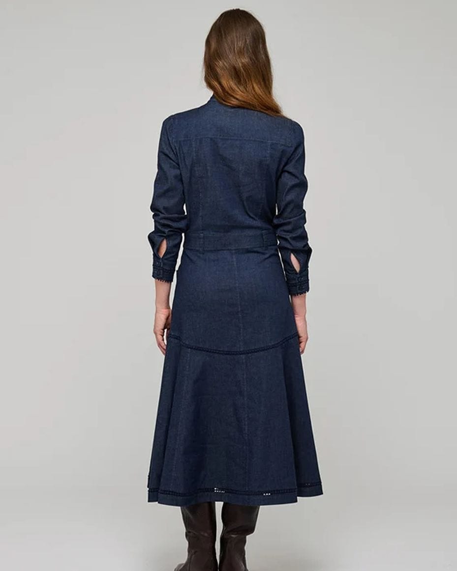 Dea Kudibal Augusta Denim Dress - DEA KUDIBAL - Luxe Leopard