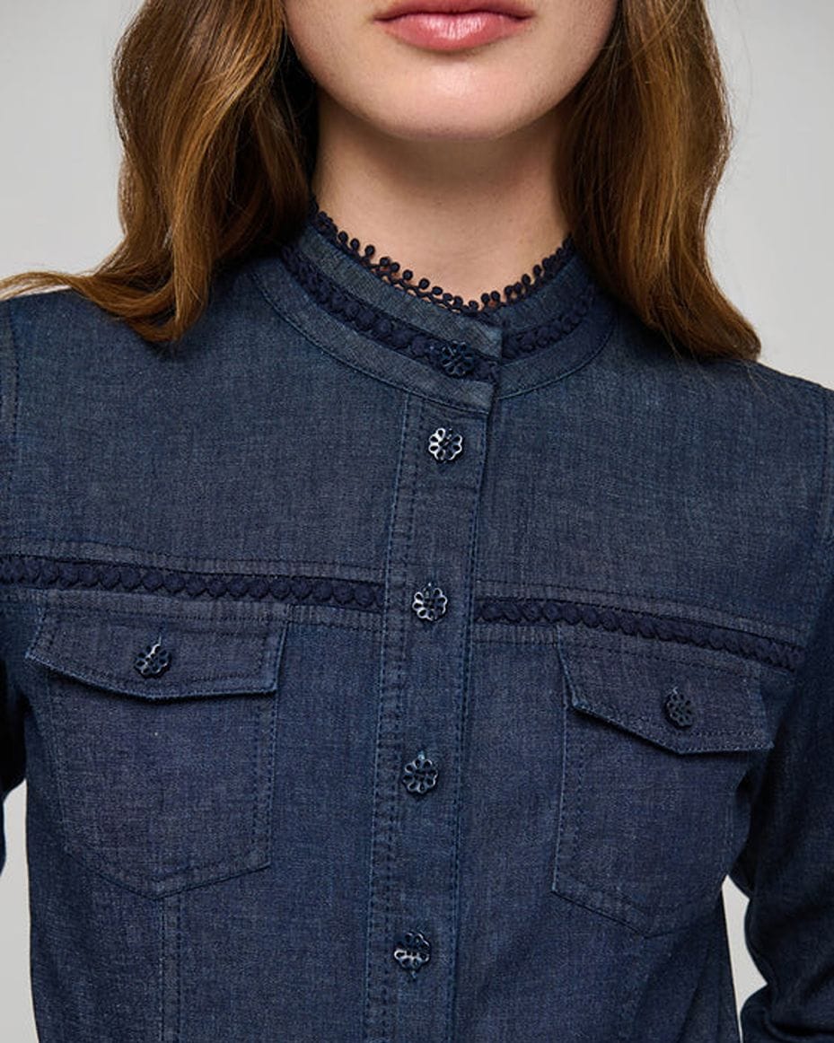 Dea Kudibal Augusta Denim Dress - DEA KUDIBAL - Luxe Leopard