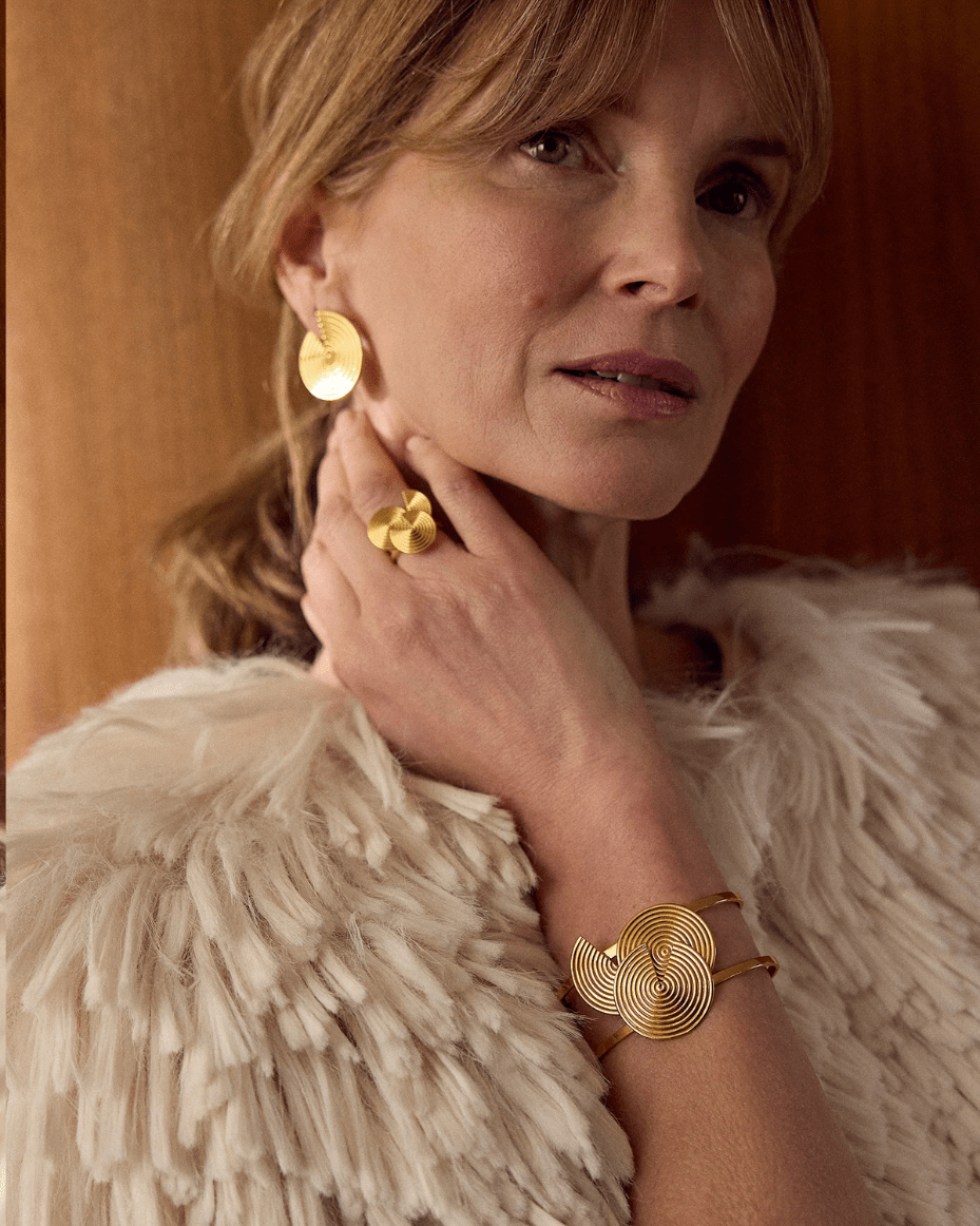 Rachel Jackson Front Facing Evolve Statement Earings - RACHEL JACKSON - Luxe Leopard