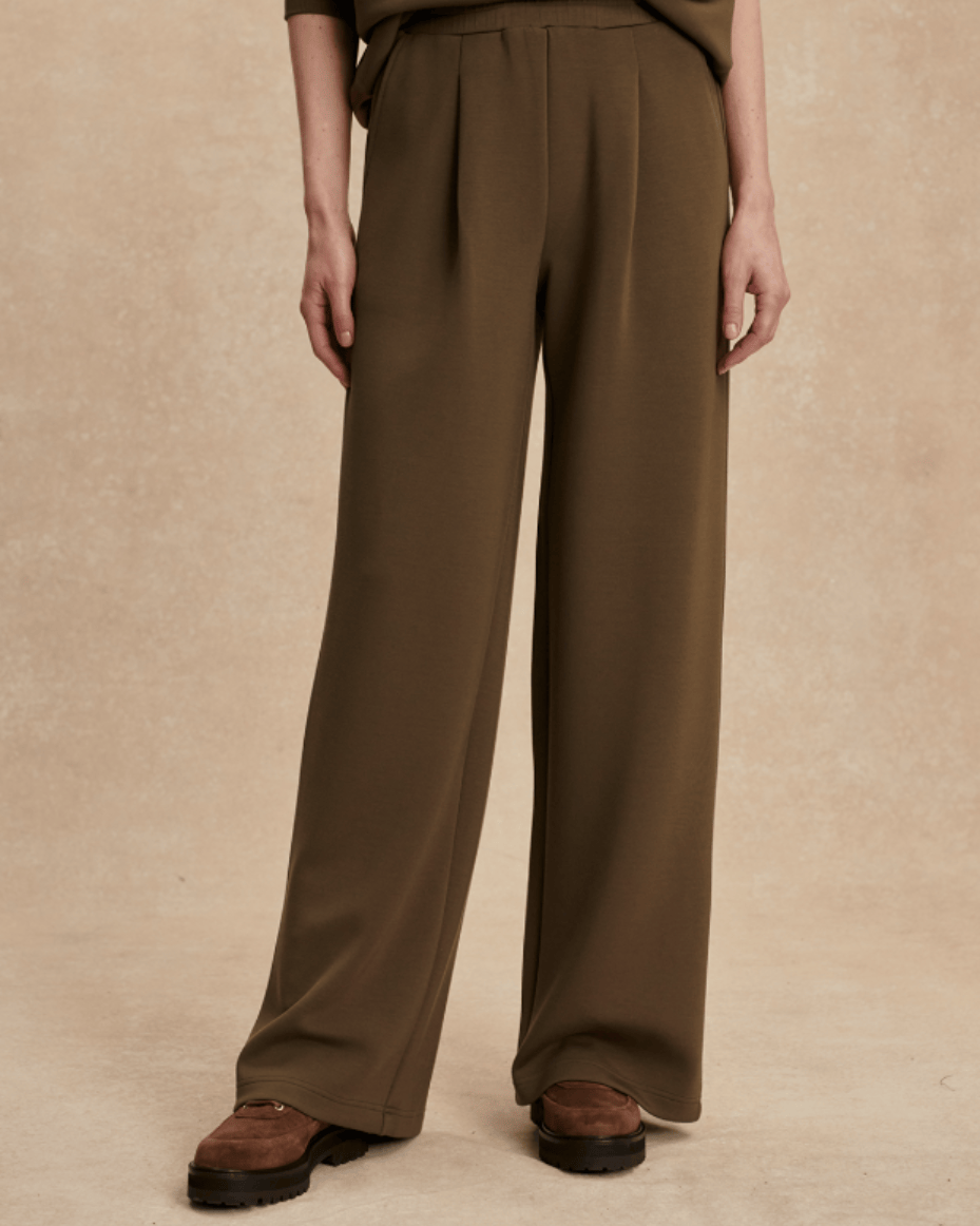 Varley The Extra Wide Leg Pant 29.5 - VARLEY - Luxe Leopard