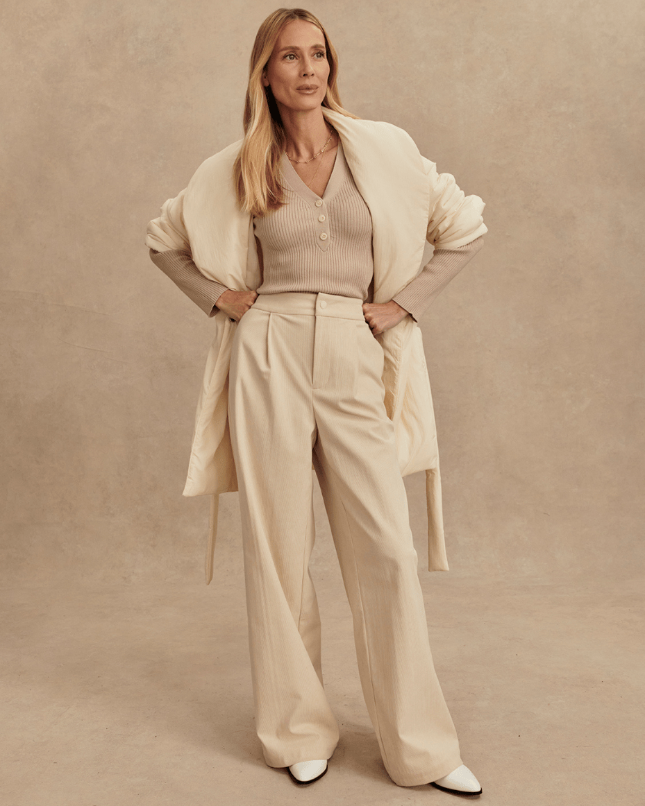 Varley Rocio Wide Leg 29.5 - VARLEY - Luxe Leopard