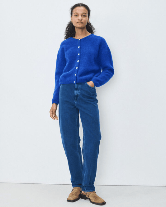 American Vintage Cardigan - AMERICAN VINTAGE - Luxe Leopard