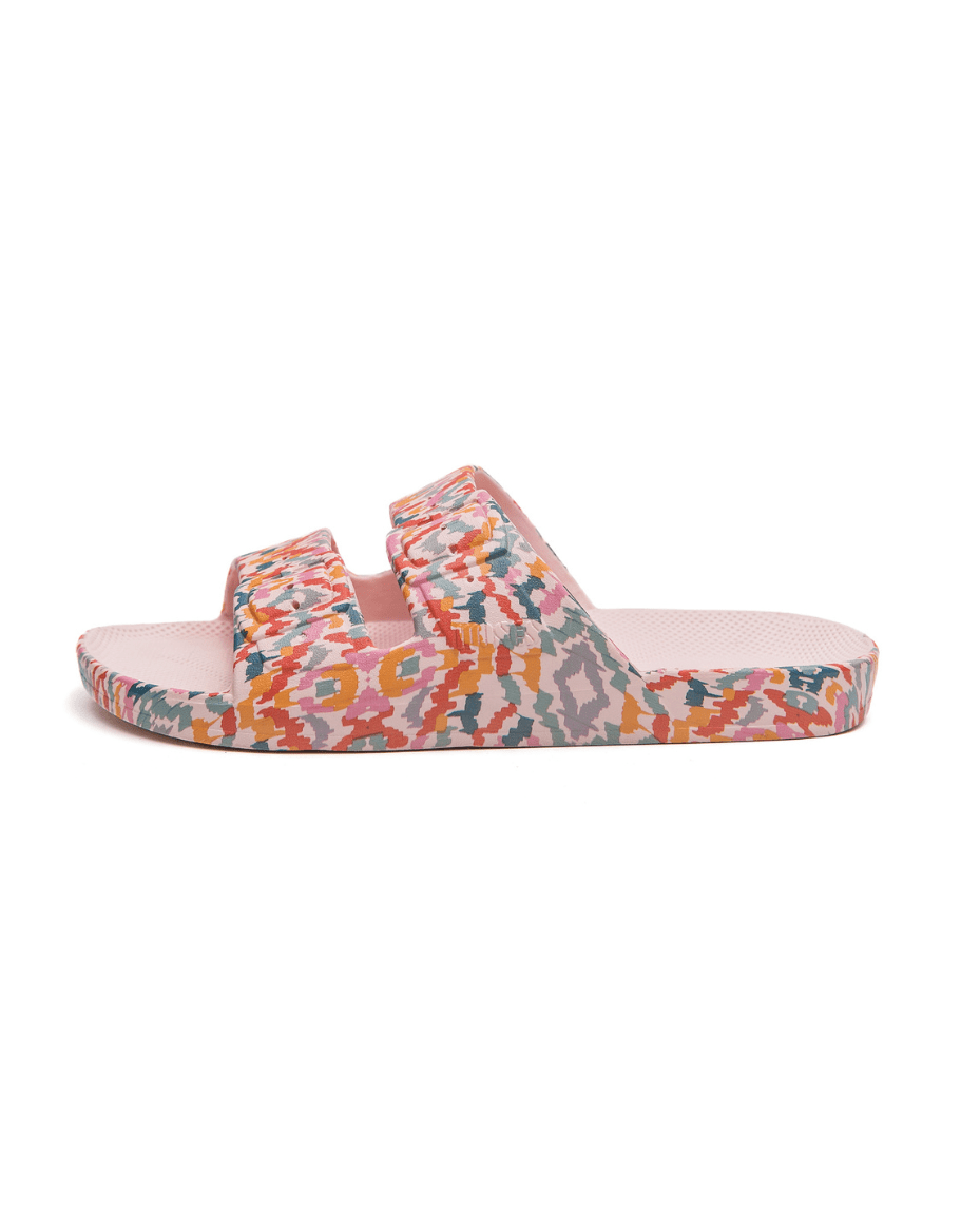 Freedom Moses Asha Rose Sliders - Luxe Leopard