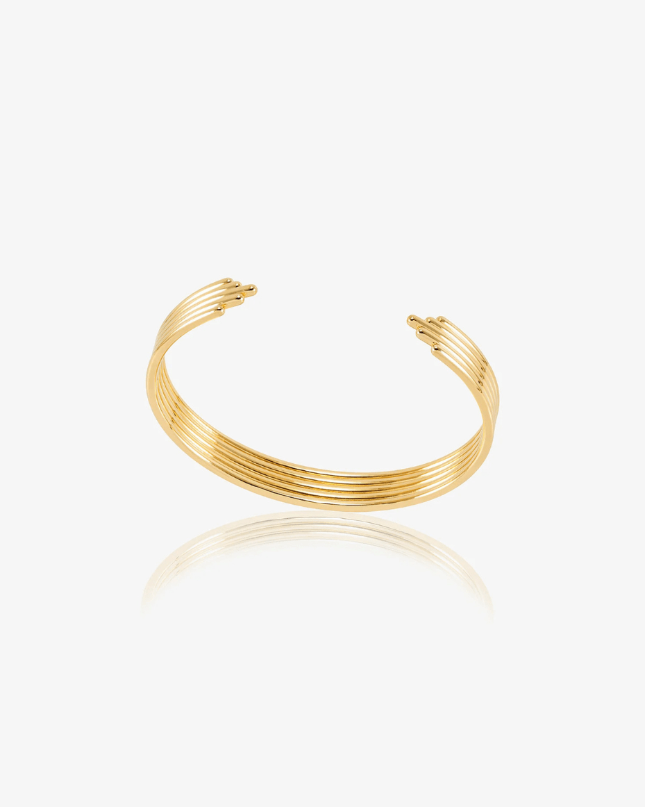 Rachel Jackson Statement Bangle - RACHEL JACKSON - Luxe Leopard