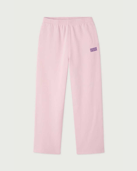 American Vintage Plizzy Joggers Petal Vintage - AMERICAN VINTAGE - Luxe Leopard