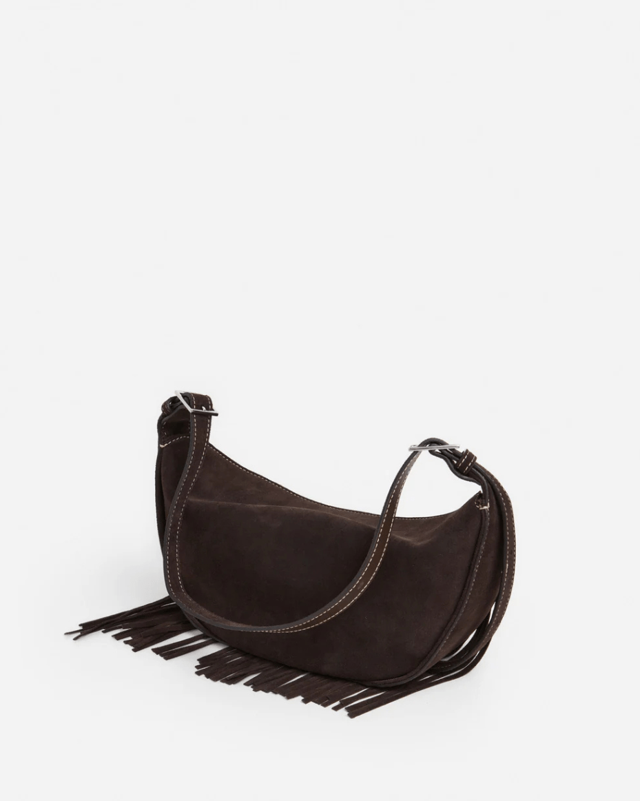 Flattered Ivy Cross Bag Suede - FLATTERED - Luxe Leopard
