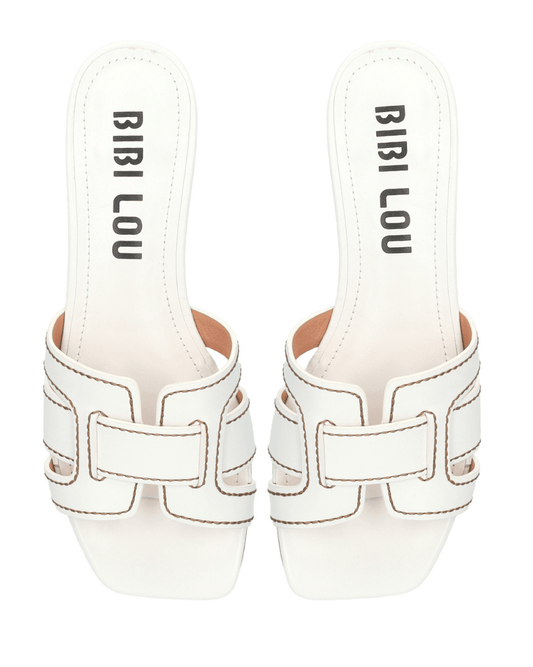 Bibi Lou Holly Flat Sandal Kid Leather - BIBI LOU - Luxe Leopard