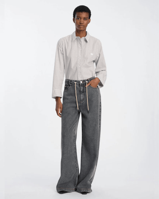 Munthe Obey Jean - MUNTHE - Luxe Leopard