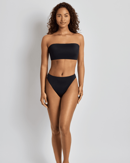 Ralph Lauren Longline Bandeau Bikini Bra - RALPH LAUREN - Luxe Leopard