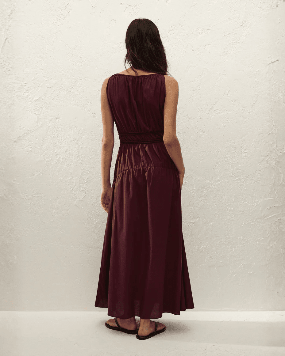 Faithfull The Brand Yael Midi Dress - FAITHFULL THE BRAND - Luxe Leopard