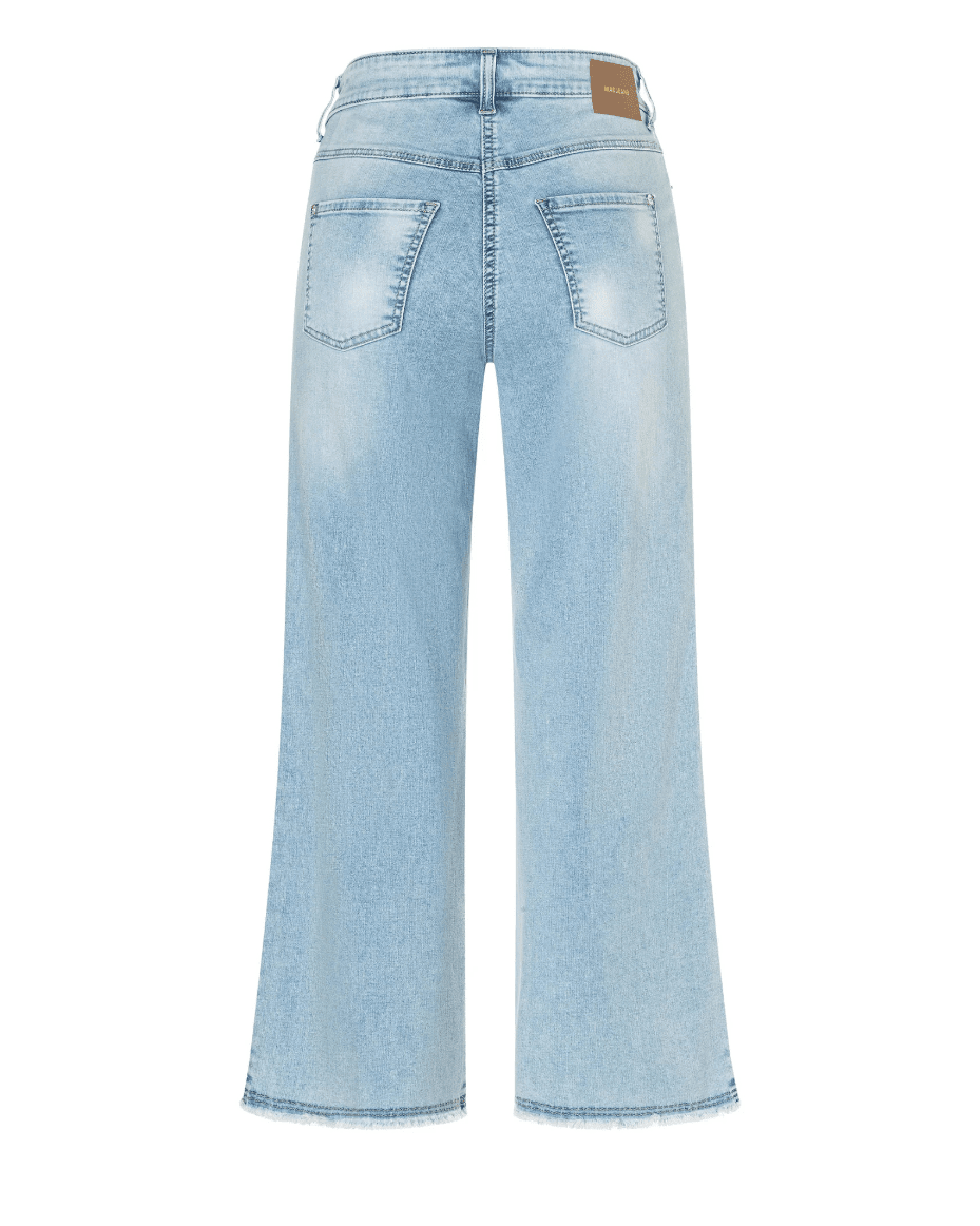 MAC DREAM Wonder Light Denim DREAM WIDE Cropped - MAC - Luxe Leopard