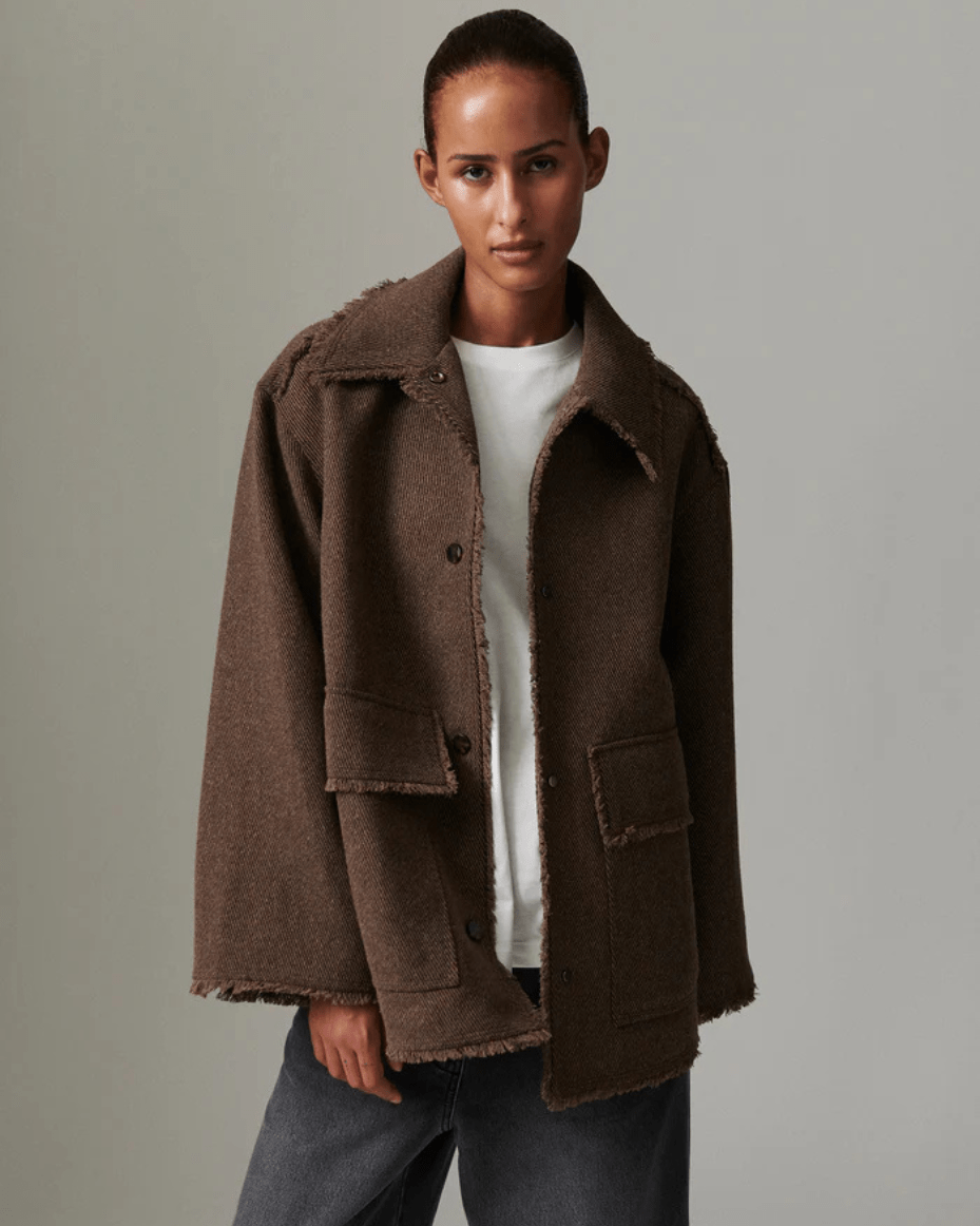 Day Birger Harry Heavy Wool Twill - DAY BIRGER - Luxe Leopard