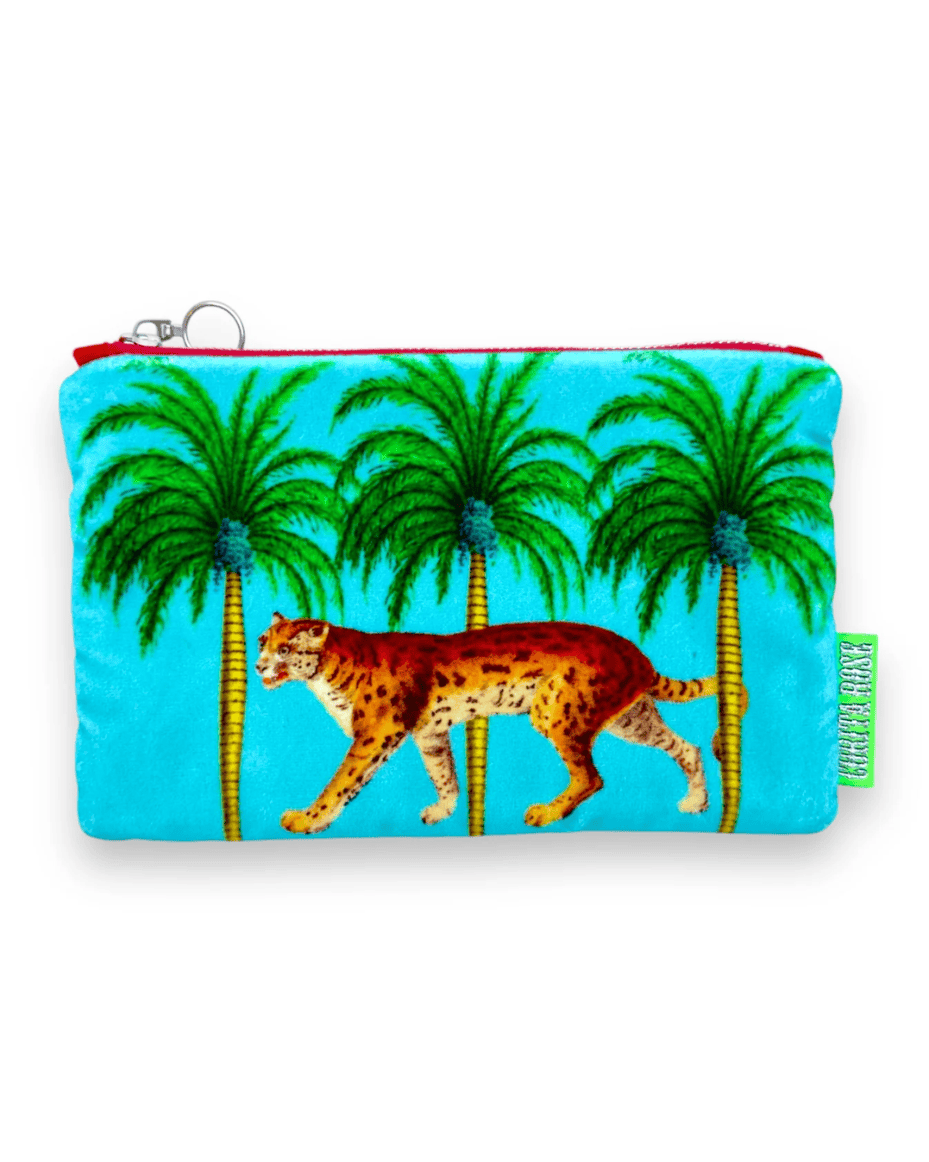 Corita Rose Large Clutch Wild Cat