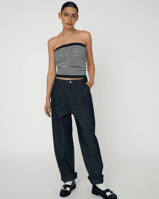 Stella Nova - Knit Tube Top - STELLA NOVA - Luxe Leopard