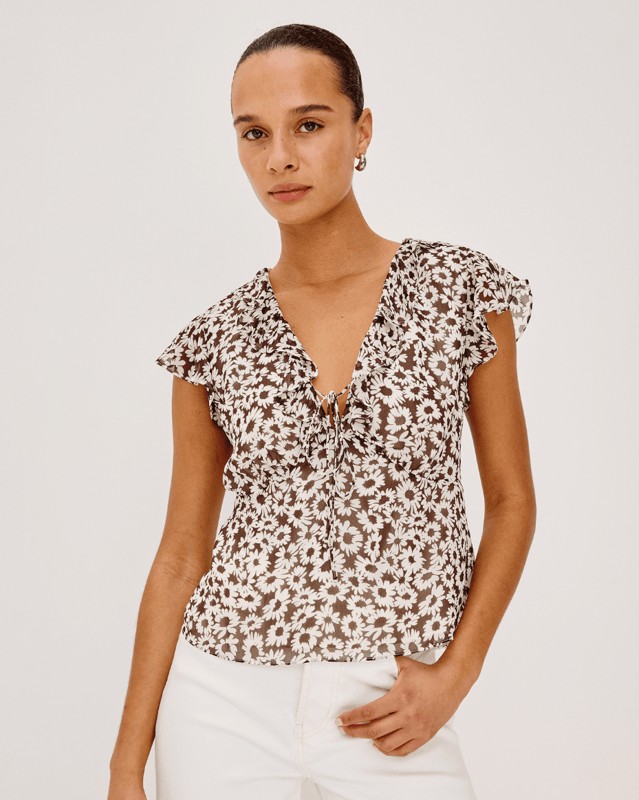 Rails Carmine Top - RAILS - Luxe Leopard