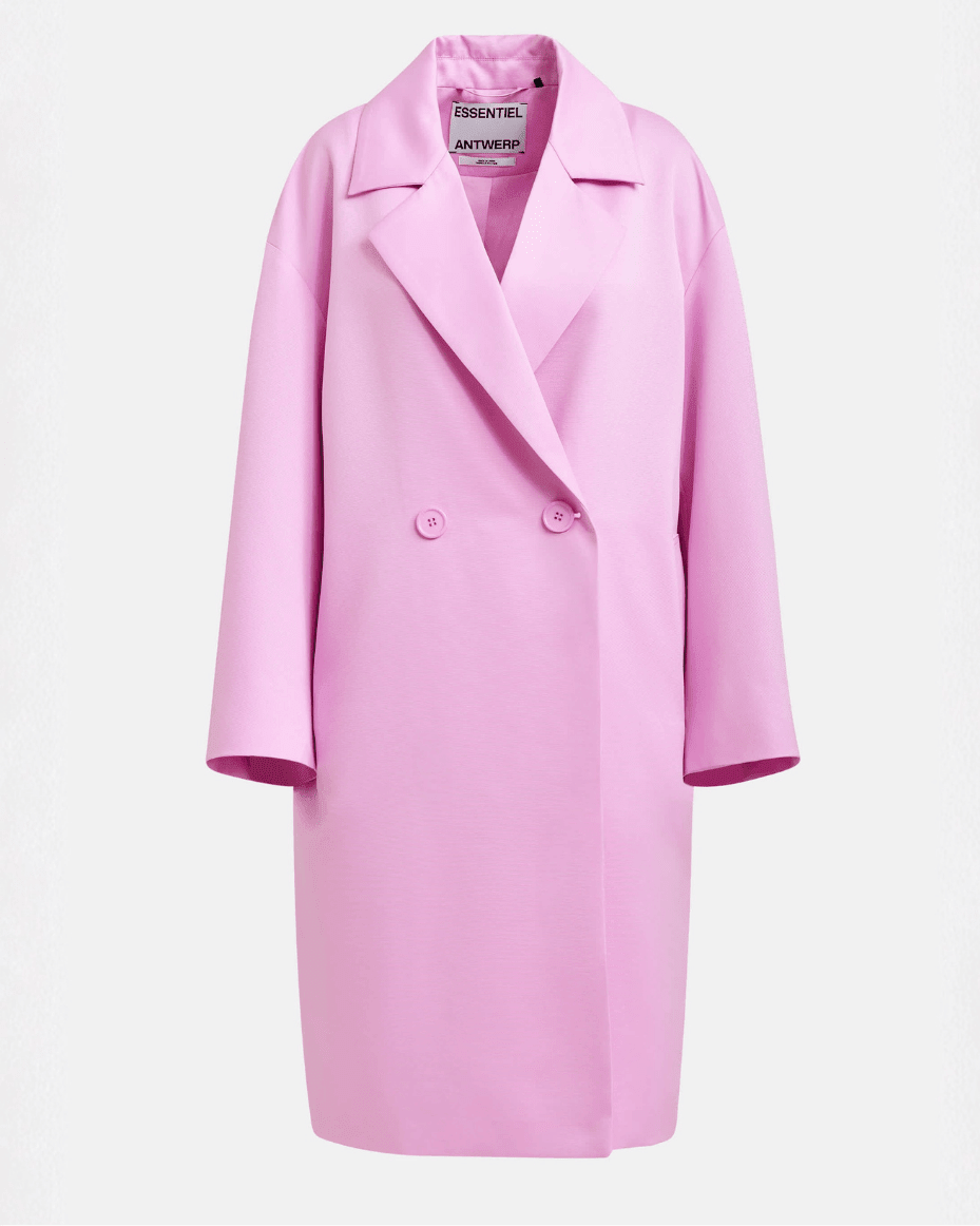 Essentiel Antwerp Junta Oversized Coat - ESSENTIEL ANTWERP - Luxe Leopard