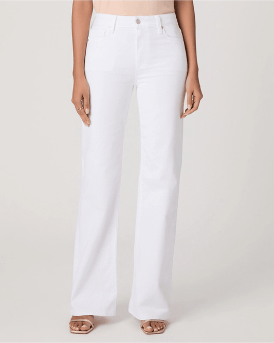 Paige Sofia Woven Cotton Pants - PAIGE - Luxe Leopard