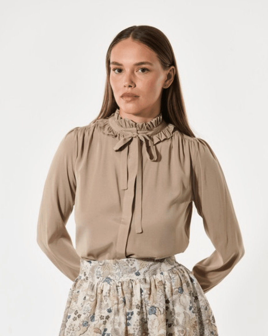 Dea Kudibal Rosita Blouse With Ruffles - DEA KUDIBAL - Luxe Leopard