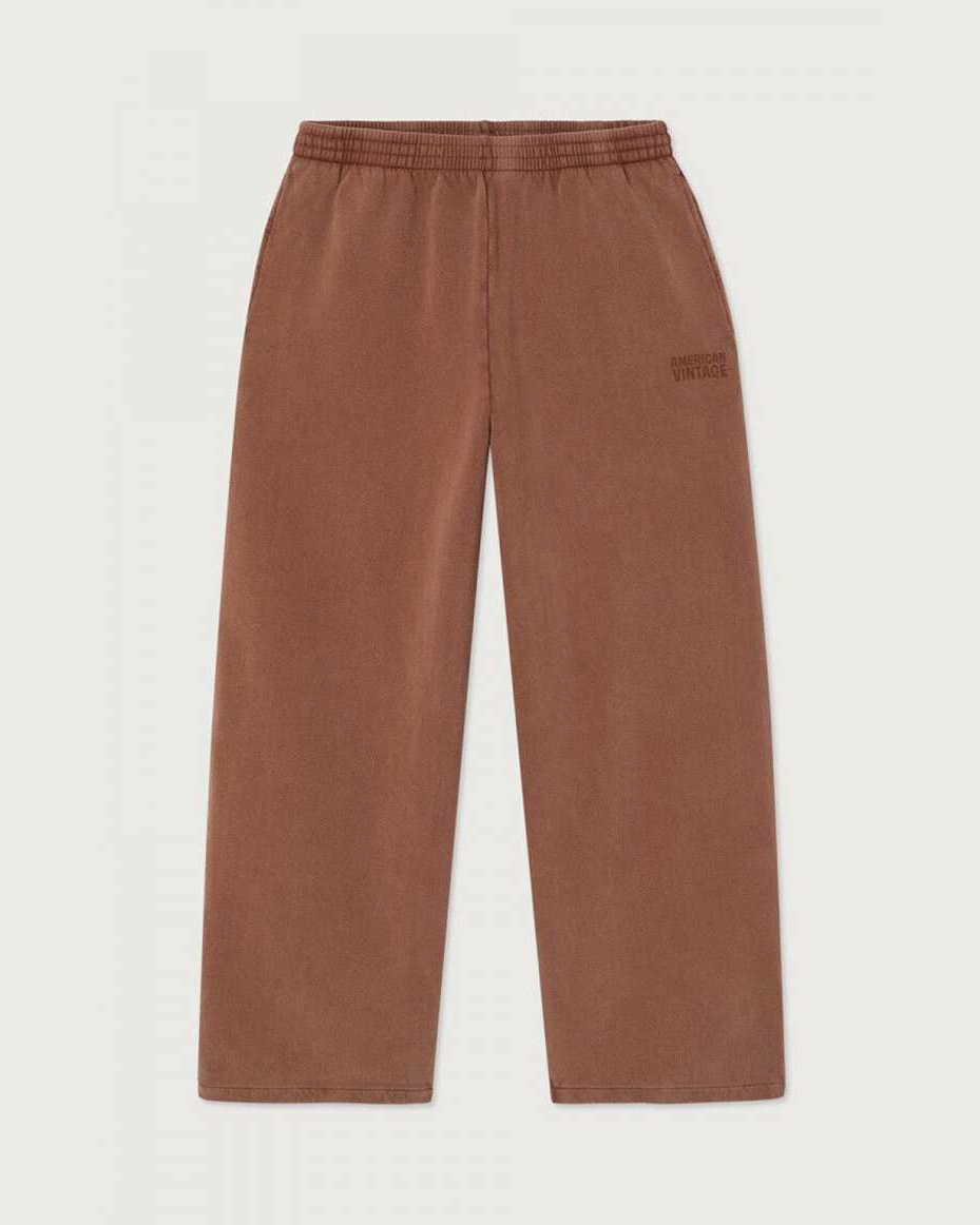 American Vintage Jitbay Joggers Walnut Vintage