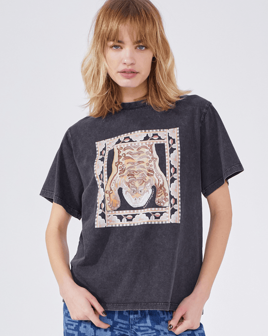 Hayley Menzies Lotus Tiger Printed T-Shirt